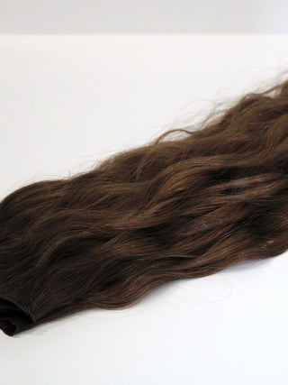 Hand Tied Weft - Beach Wave 6N (Neutral Brown)