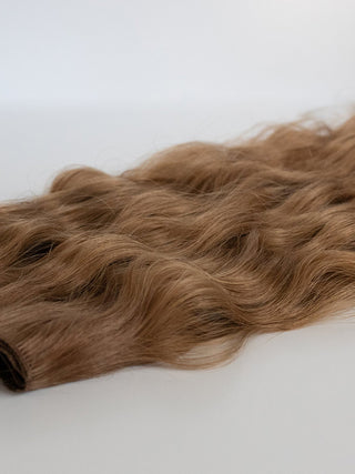 Hand Tied Weft - Beach Wave 8G (Golden Blonde)
