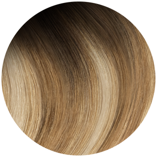 Halo Hair Extensions - Medium Bronde Balayage 20"
