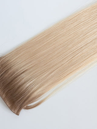 Hand Tied Weft - 10N (Lightest Neutral Blonde)