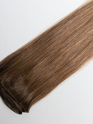 Hand Tied Weft - 8N (Neutral Light Brown)