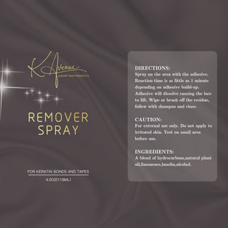 K Avenue Remover Spray for Keratin Bonds and Tapes