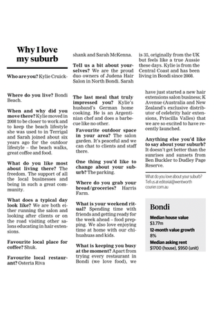 K Avenue Hair WentworthCourier2